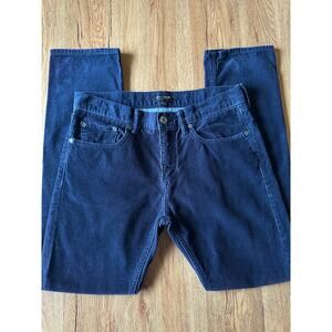 Banana Republic Men's Blue Pima Cotton Corduroy Jeans Size 32x32